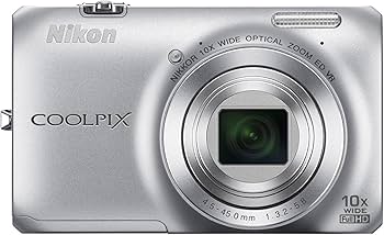 Nikon COOLPIX S3000 シルバー Amazon.com : Nikon Coolpix S3000 12 MP Digital Camera with 4x